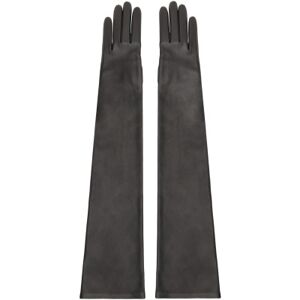 The Row Black Simon Gloves  - Black - Size: Small - female