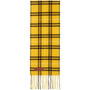 Marni Yellow Check Scarf  - CHY56 MAIZE - Size: UNI - male