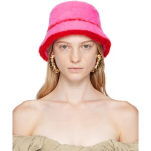 JACQUEMUS Pink Le Papier 'Le Bob Neve' Bucket Hat  - 430 Pink - Size: UNI - female