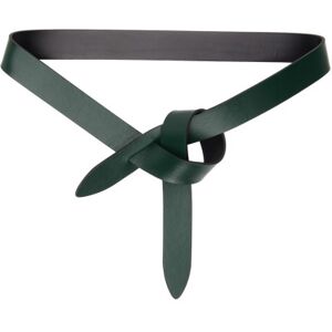 Isabel Marant Green & Black Lecce Reversible Belt  - DGBL Dark Green/Blac - Size: Medium - female