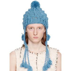 Anna Sui Blue Butterfly Beanie  - Cornflower - Size: UNI - female