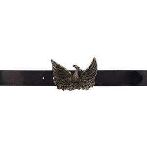 Diesel Black Phoenix Belt  - T8013 - Size: cm 85 - female