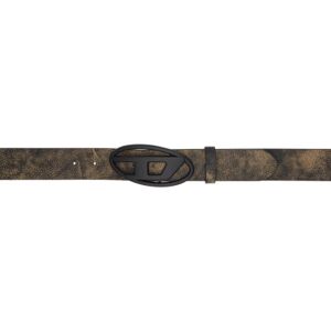 Diesel Black & Brown B-1dr Belt  - H0099 - Size: cm 85 - male