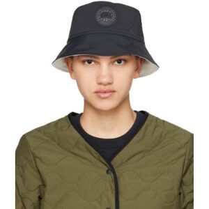 Canada Goose Black Horizon Reversible Bucket Hat  - Black/Northstar - Size: Small - female