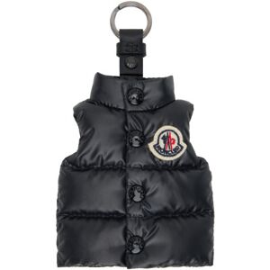 Moncler Black Vest Keychain  - BLACK 999 - Size: UNI - male