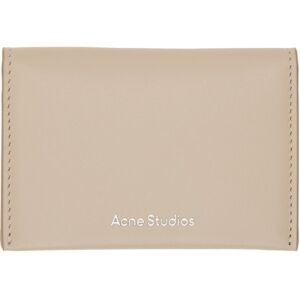 Acne Studios Taupe Folded Card Holder  - CGZ Taupe Beige - Size: UNI - female