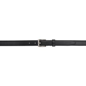 Dsquared2 Black Classic Buckle Belt  - M802 BLACK+PALLADIO - Size: cm 90 - male