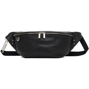 Rick Owens Black Oily Calf Pouch  - 09 BLACK - Size: UNI - male