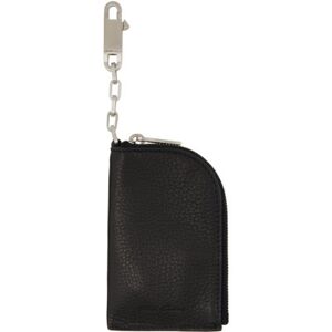 Rick Owens Black Hook Wallet  - 09 BLACK - Size: UNI - male