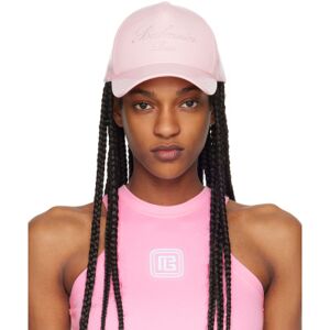 Balmain Pink Signature Vinyl Cap  - Ofm Rose PÃ¢le/Rose - Size: UNI - female