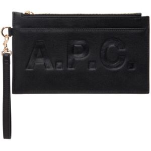 A.P.C. Black Market Pouch  - LZZ BLACK - Size: UNI - male