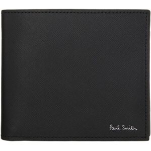 Paul Smith Black 'Signature Stripe Balloon' Interior Billfold Wallet  - 79 Blacks - Size: UNI - male