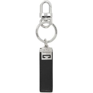 Givenchy Black & Silver 4G Classic Keychain  - 001-BLACK - Size: UNI - male