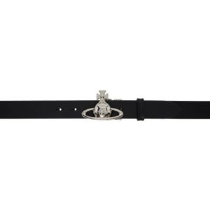 Vivienne Westwood Black Orb Buckle Belt  - N401 Black - Size: UNI - female