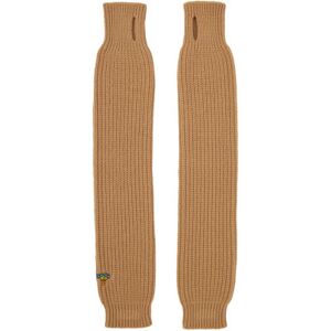 Vivienne Westwood Tan Fisherman Arm Warmers  - C407 Camel - Size: Small - female