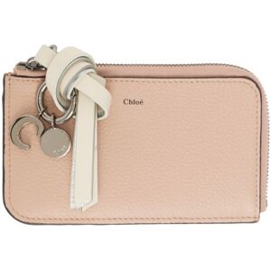 Chloé Pink Alphabet Card Holder  - 26Z Powder Beige - Size: UNI - female