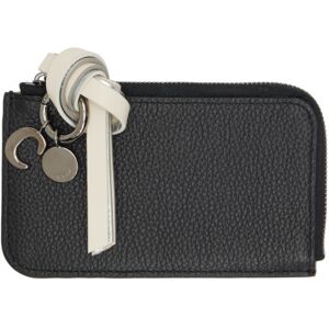 Chloé Black Alphabet Card Holder  - 001 Black - Size: UNI - female