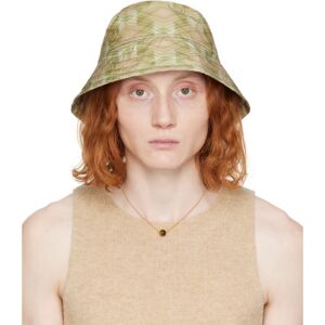 Dries Van Noten Green Gilly Bucket Hat  - 975 DESSIN A - Size: Large - male