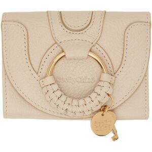 See by Chloé Beige Hana Compact Wallet  - 24H Cement Beige - Size: UNI - female