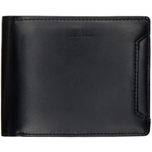 master-piece Black Notch Bifold Wallet  - BLACK - Size: UNI - male