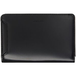 master-piece Black Notch Middle Zipper Wallet  - BLACK - Size: UNI - male