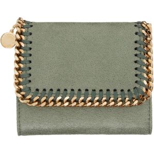 Stella McCartney Green Falabella Wallet  - 3030 Stone Green - Size: UNI - female