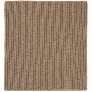 AURALEE Brown Cashmere Neck Warmer  - Natural Brown - Size: UNI - female