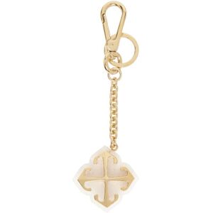 Off-White Gold Jitney Charm Keychain  - Gold - Size: UNI - female