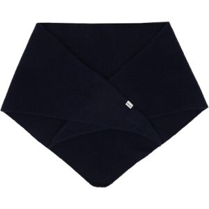 NN07 Navy Triangle Scarf  - Navy Blue - Size: UNI - male