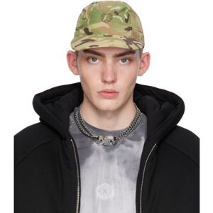 1017 ALYX 9SM Brown & Green Lightweight Lightercap Cap  - CAMO - Size: UNI - male