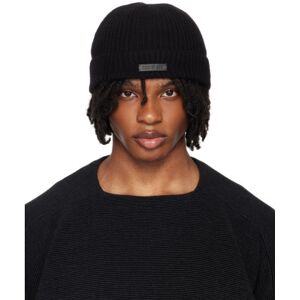 Fear of God Black Cashmere Beanie  - Black - Size: UNI - male