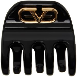 Valentino Garavani Black Hardware Hair Clip  - K7J Nero/Oro 18 - Size: UNI - female