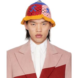 KidSuper Multicolor Running Man Crochet Hat  - MULTI - Size: UNI - male