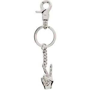 Pro-Ject Y/Project Silver Mini Peace Keychain  - SILVER - Size: UNI - male