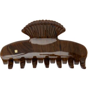 Sophie Buhai Brown Small Fan Shell Claw Hair Clip  - Burl - Size: UNI - female