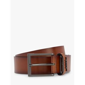 Hugo Boss Business Cole Leather Belt - Medium Brown - Male - Size: 34