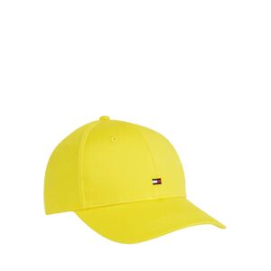 Tommy Hilfiger Logo Embroidered Organic Cotton Cap - Vivid Yellow - Male