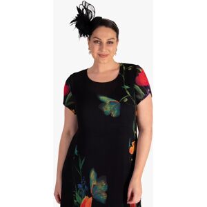 chesca Pillbox Fascinator - Black - Female - Size: One Size