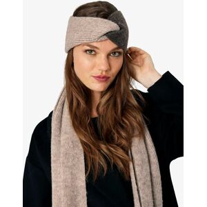 Unmade Copenhagen Larna Twist Front Wool Blend Headband - Art Brown - Female