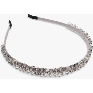 Bloom & Bay Whitsand Gem Headband, Silver - Silver - Female