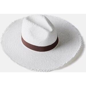 Mint Velvet Frayed Straw Hat, Natural Cream - Natural Cream - Female