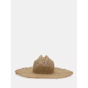 HUSH Ollie Open Weave Fedora, Natural - Natural - Female