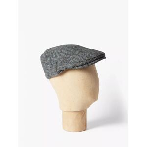 Simon Carter Wool Fleck Flat Cap, Grey - Grey - Male - Size: XL
