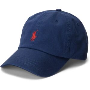 Polo Ralph Lauren Signature Pony Baseball Cap - Navy/Red - Male