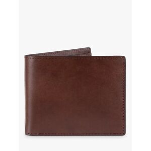 John Lewis Vegetable Tanned Leather Bifold Wallet - Brown - Male