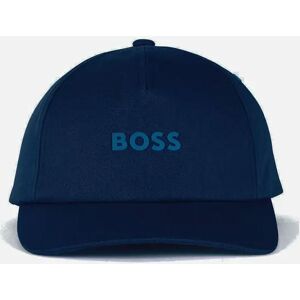 Men's Hugo Boss Men's Navy Cap with Blue Boss Logo - Size: ONE size