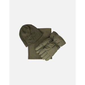 Men's Mountain Warehouse Mens Hat Gloves And Scarf Set - Green - Size: L