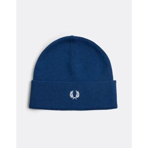 Men's Fred Perry Mens Classic Beanie - French Navy - Size: ONE size