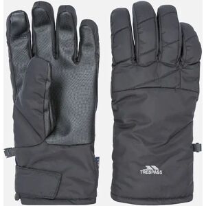 Men's Trespass Adults Kulfon Waterproof Skiing Gloves - Black - Size: XS