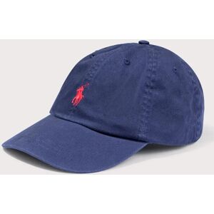 Polo Ralph Lauren Men's Cotton Chino Baseball Cap - Newport Navy Red - Size: ONE size